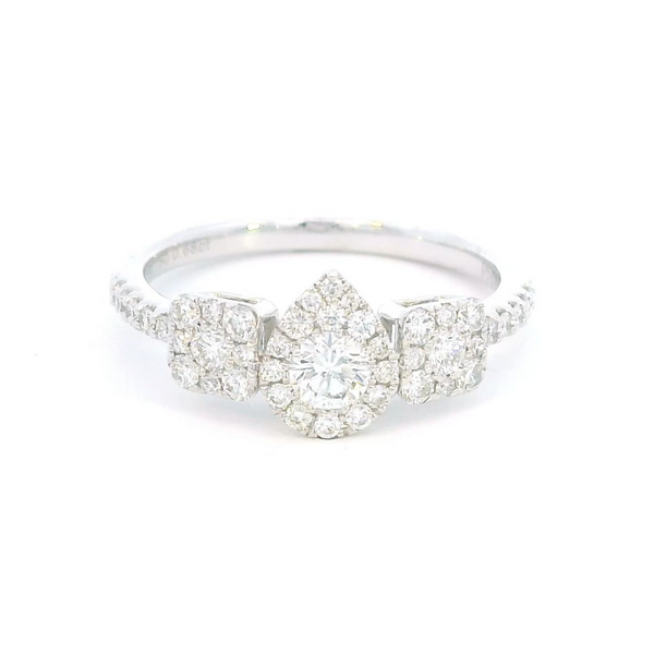 Nina White Gold Diamond Ring