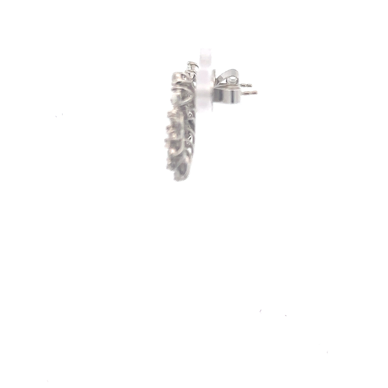 Quinn White Gold Diamond Earrings