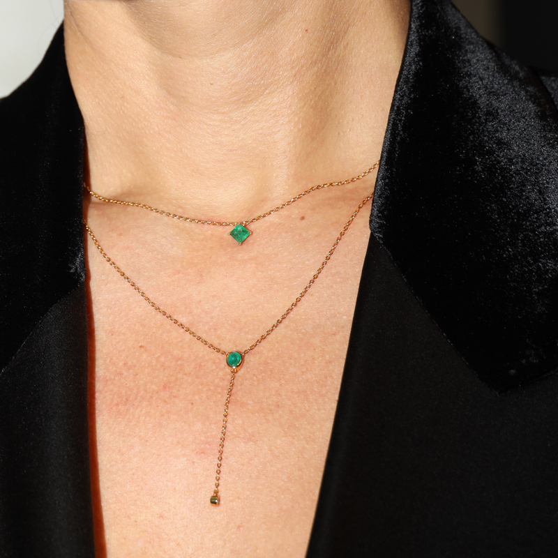 Gemma Emerald Necklace