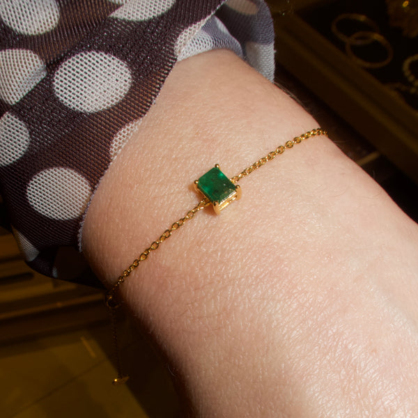 Sera Emerald Bracelet