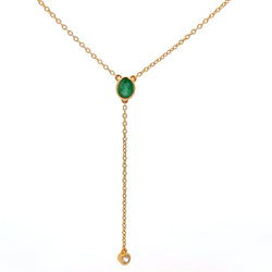 Gemma Emerald Necklace