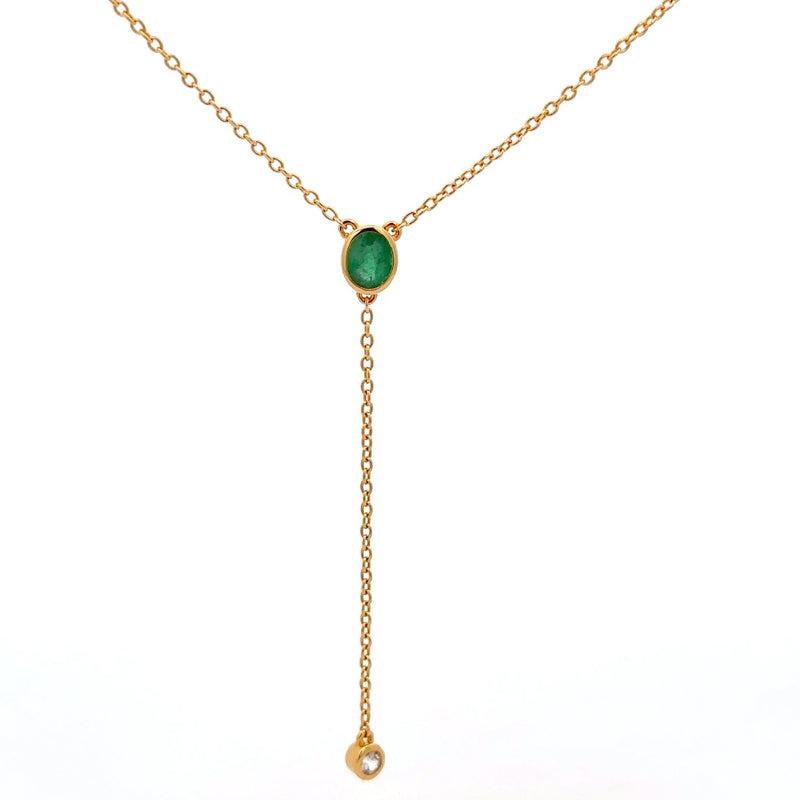 Gemma Emerald Necklace