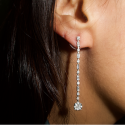 Lexy White Gold Diamond Earrings