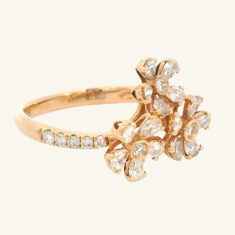 Raya Rose Gold Diamond Ring