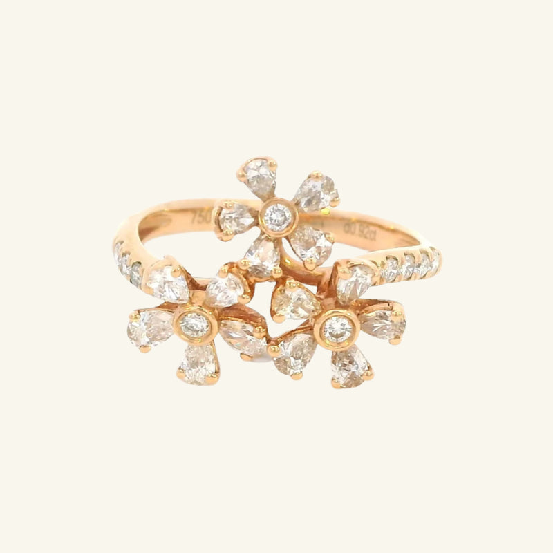 Raya Rose Gold Diamond Ring