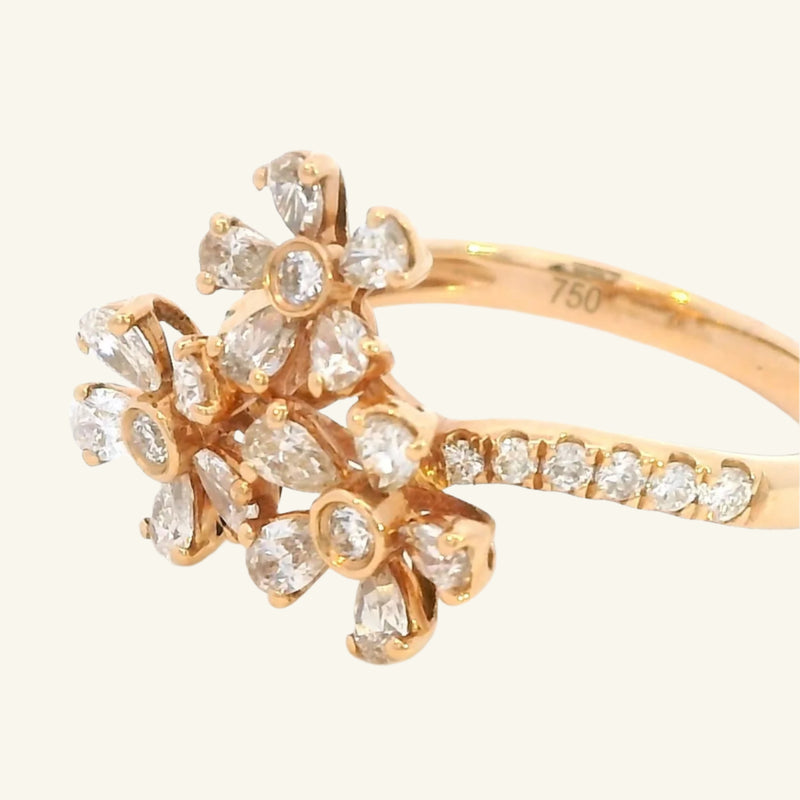 Raya Rose Gold Diamond Ring