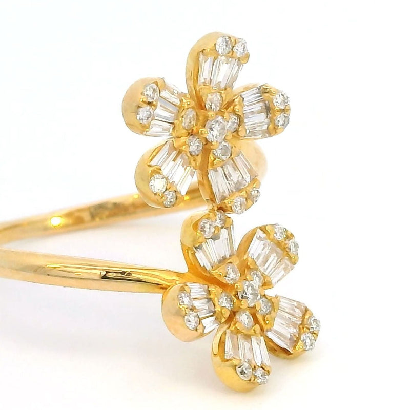 Izzy Yellow Gold Diamond Ring