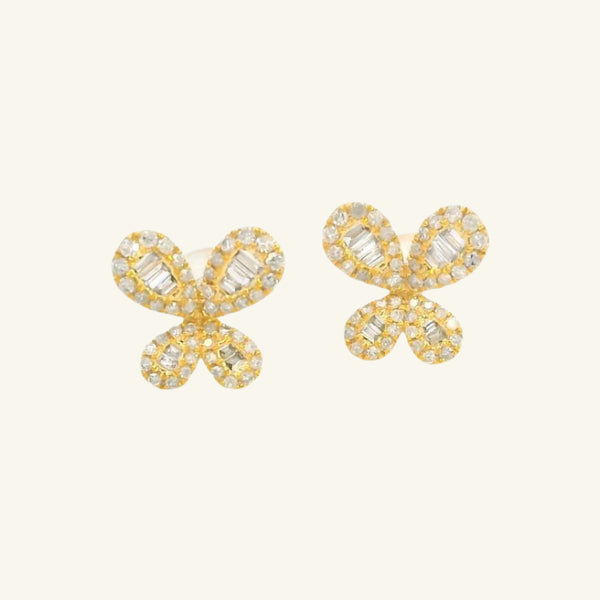 Nabi Yellow Gold Earring Studs